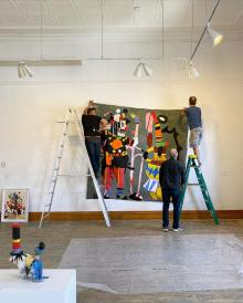 Install shot of 'Sea the Sky', 2021