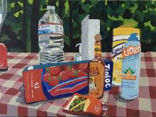 Hillary Pecis, Camping Still-life