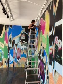 Barry Whistler Gallery, Liz Trosper Installation 2020