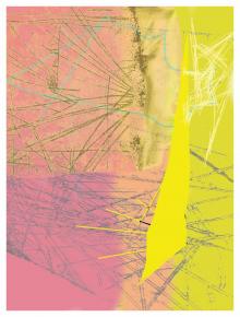 Lorraine Tady, Navigation Series, Magnetic Meridian,
Archival Pigment Print on Hahnemühle Photo Rag 308 gsm,
22