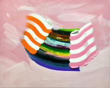 Eric Sall, Warm Fuzzy, 2020, oil and acrylic on canvas, 16